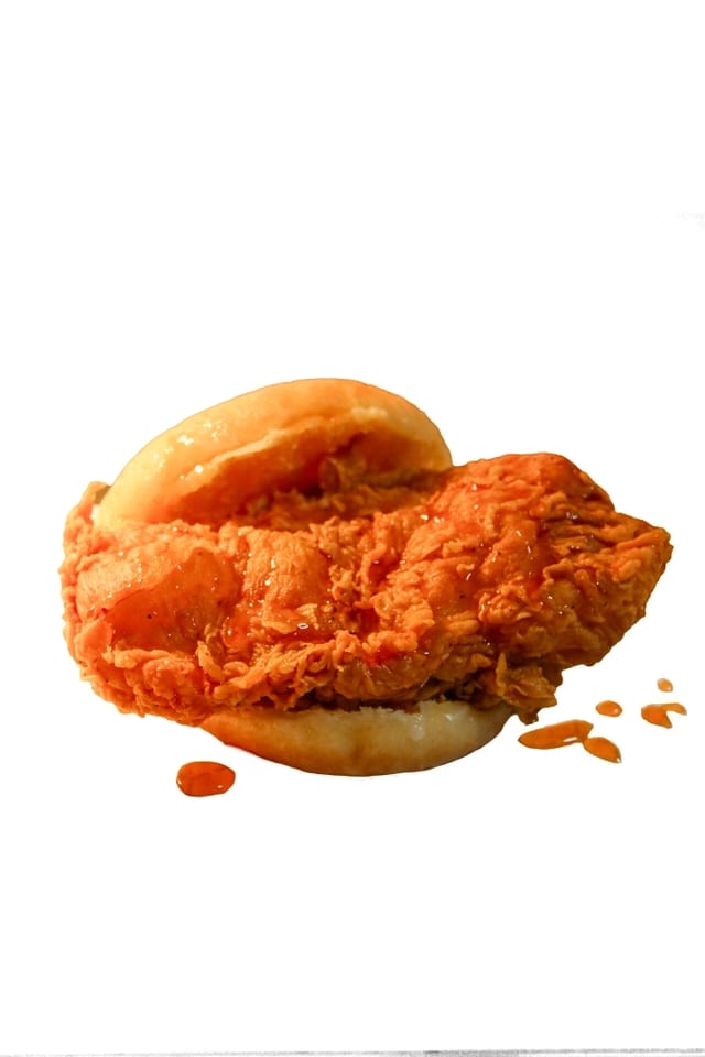 GLAZED CHICKEN SANDWICH PLAIN.