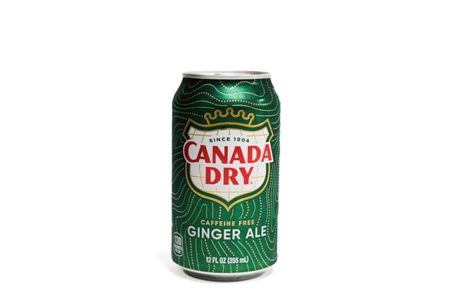 Ginger Ale Can.
