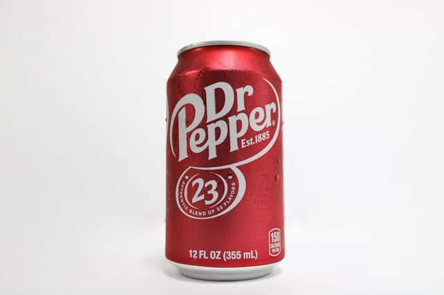 Dr. Pepper Can.